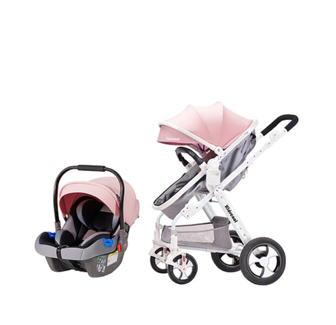 COCHE CUNA TRAVEL SYSTEM ROSADO-4