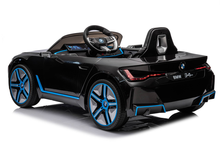 AUTO A BATERIA BMW I4 A BATERIA 12V NEGRO-5