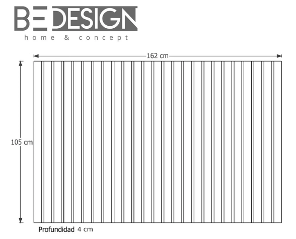 RESPALDO PANEL QUEEN MADERA CARAMELO 24MM-3