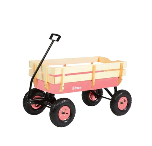 CARRITO DE ARRASTRE WAGON ROSADO KIDSCOOL-0