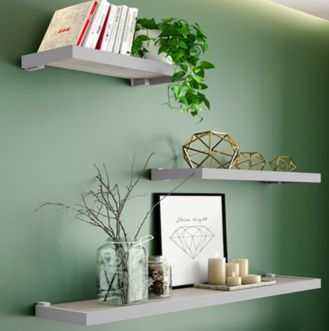 REPISA RECTA DUETTO CEMENTO CON SOPORTE Y BORDA GRIS-2