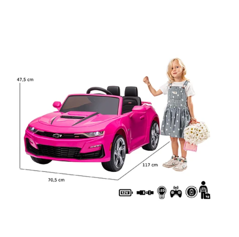 CHEVROLET CAMARO 2SS 12V7AH ROSADO-6