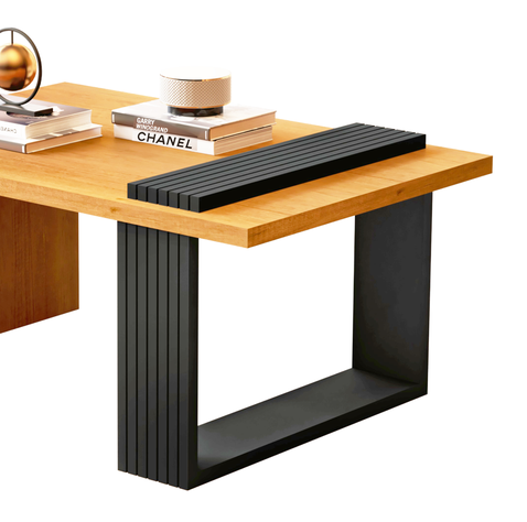 MESA DE CENTRO BOHO CARAMELO/NEGRO-1