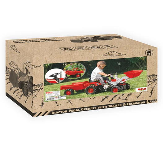 TRACTOR PEDALES MAXI RANCH ROJO-2