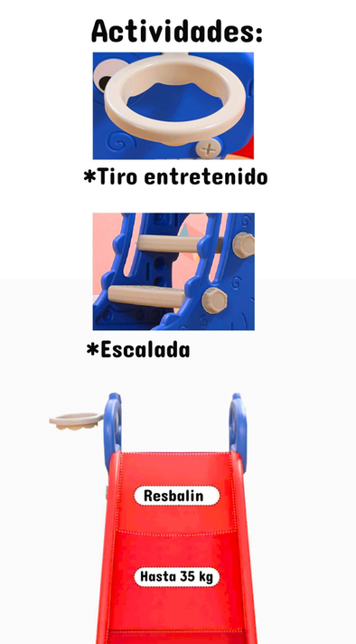 RESBALIN MID DINO AZUL-ROJO KIDSCOOL-4