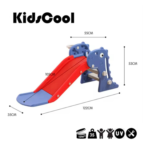 RESBALIN MID DINO AZUL-ROJO KIDSCOOL-7