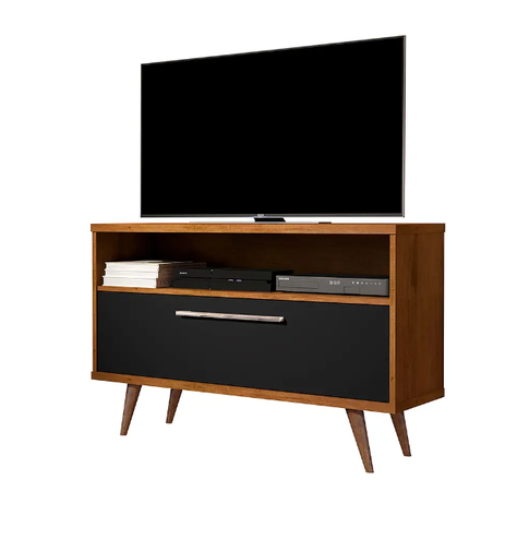 RACK TV BE CARAMELO/NEGRO -1