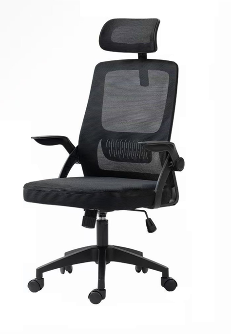 SILLA ERGONOMICA NEGRA 24 HRS-0