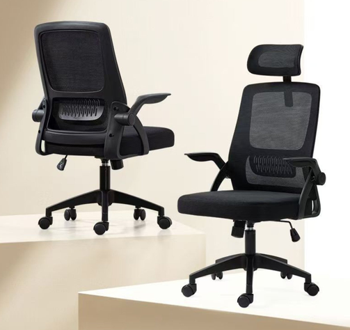 SILLA ERGONOMICA NEGRA 24 HRS-1