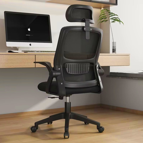 SILLA ERGONOMICA NEGRA 24 HRS-4
