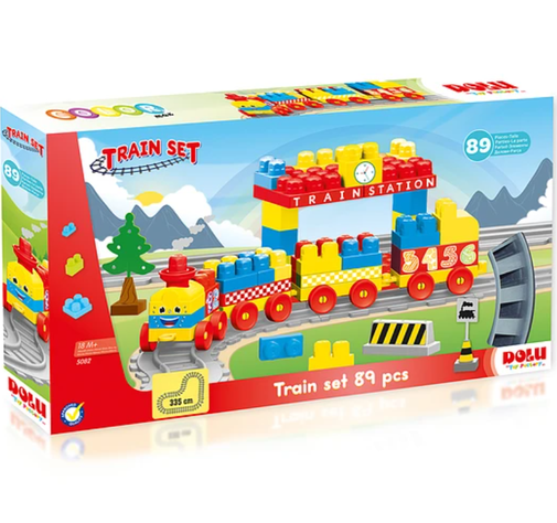 BLOCKS SET DE TREN 89 PCS-1