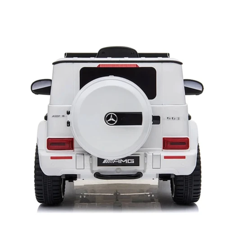 AUTO A BATERIA JEEP MERCEDES G63 BLANCO-2
