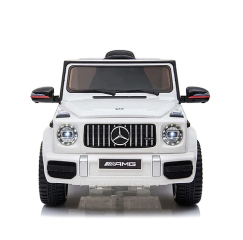 AUTO A BATERIA JEEP MERCEDES G63 BLANCO-4