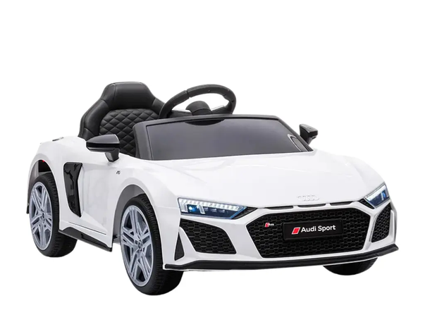 AUDI R8 SPYDER BATERIA BLANCO-0
