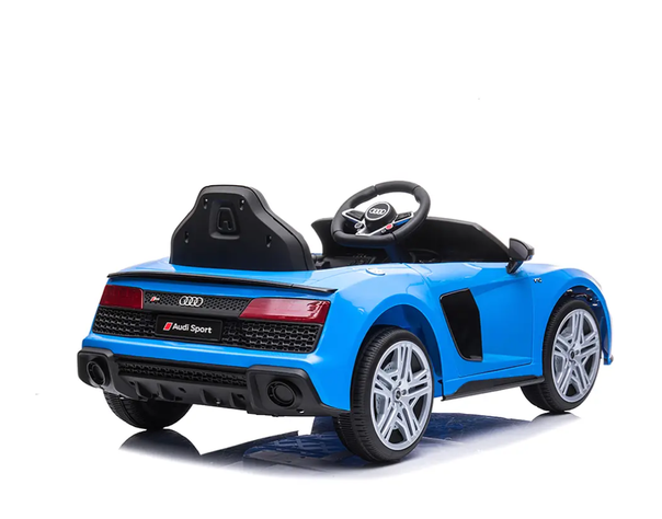 AUDI R8 SPYDER BATERIA AZUL-4