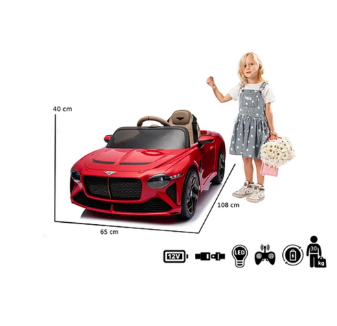 BENTLEY BALACAR 12V4.5A ROJO-7
