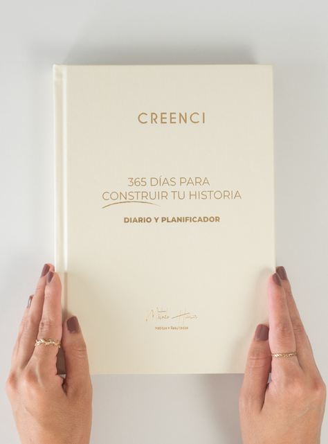 Diario y Planificador Semanal Agenda Sin Fecha Dura un Año-0