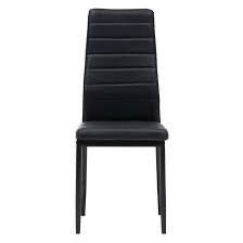 Pack 4 Sillas De Comedor Negras Line-1