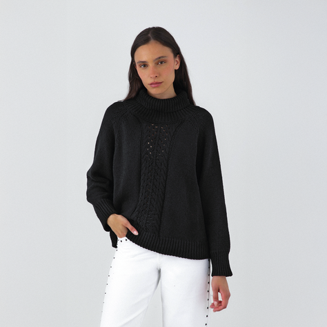 Sweater Cuello Tortuga Mujer Raindoor-0