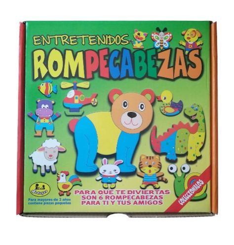 Set De 6 Rompecabezas De 9 Piezas-0