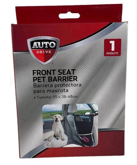 Barrera De Asientos Auto Para Mascotas Auto Drive Multiuso-0