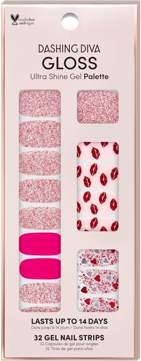 Uñas Adhesivas Gloss Ultra Shine Gel Kiss-0