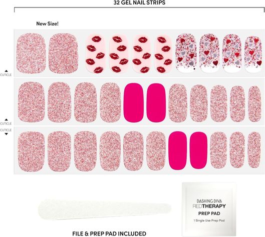 Uñas Adhesivas Gloss Ultra Shine Gel Kiss-1
