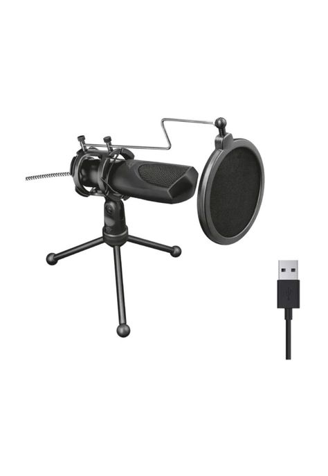 Microfono Usb de Condensador Profesional Trust GXT 232 Mantis-3