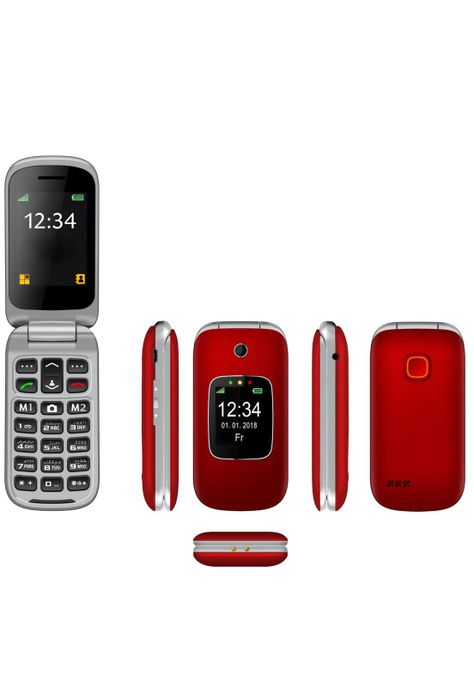 Teléfono IRT Senior 4G S. O. S para Adulto Mayor Almeja 330R-3