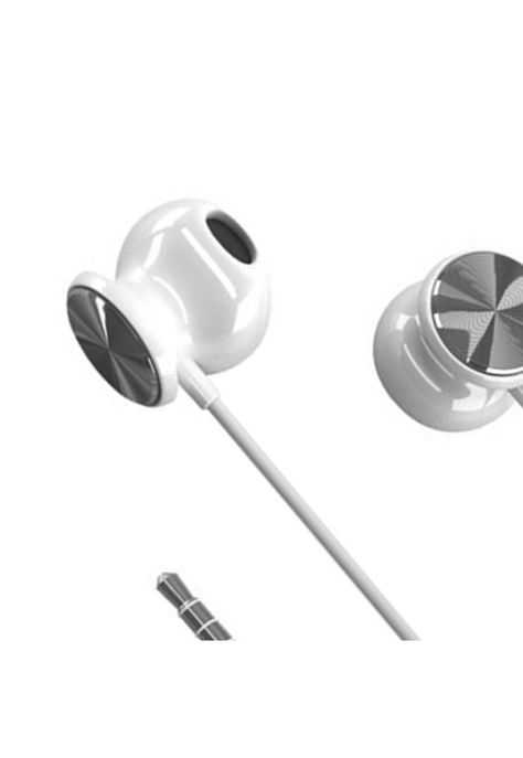 Audifonos HP con Microfono Omnidireccional Pro White DHH-1112-1