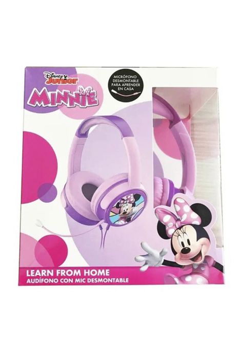 Audífonos Disney Minnie Kids de niñas Micrófono Desmontable-6