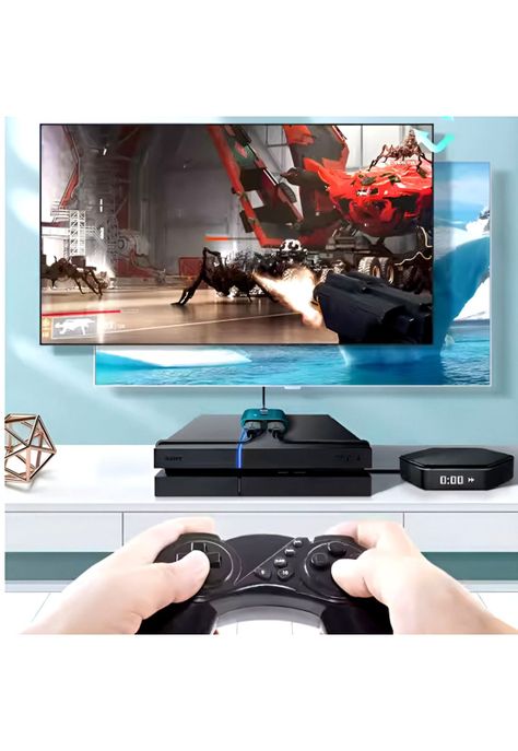 Switch HDMI HP 4K Profesional Dual Port HUB HDMI DHC-HD01V-3