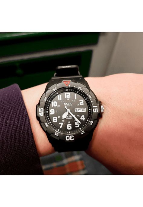 Reloj de Hombre Casio Black Mrw-200H-1Bvdf Classic Analog-3