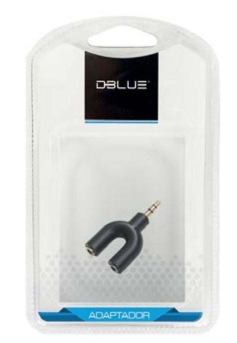 Adaptador Jack 3.5mm con 2 salidas Estéreo de 3.5mm DBG186-5