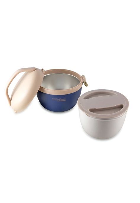 Termo de Comida Inox Blue BS25 Domo 600ML Thermos CRB-600BL3-1