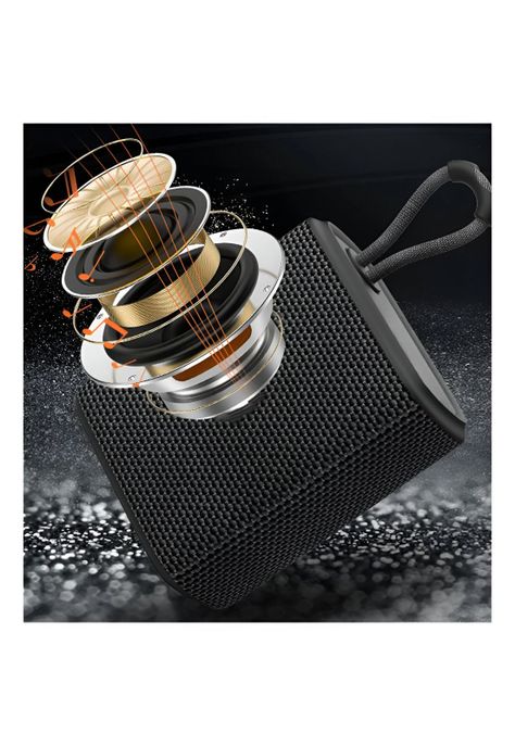 Parlante Portatil Fiddler Mini Party Bluetooth 5 Black 3W-2