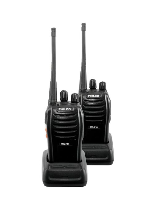 KIT de 2 Radio Transmisores Philco Walkie Talkie 16KM MD-216-0