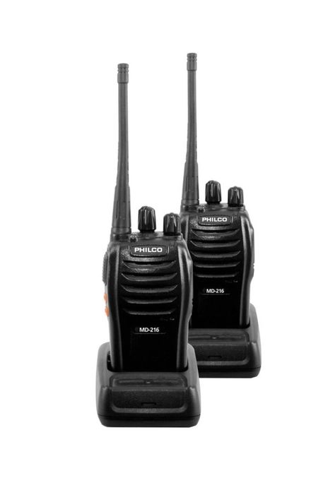 KIT de 2 Radio Transmisores Philco Walkie Talkie 16KM MD-216-5