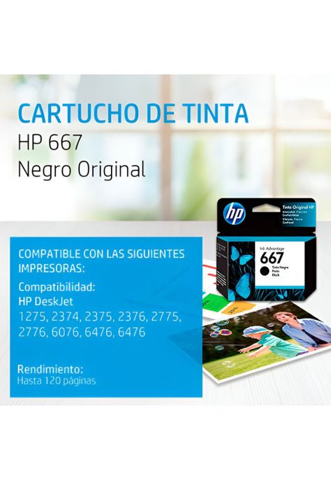 Tinta HP 667 Tricolor Cartridge Original 3YM78AL 2ML Colors-2