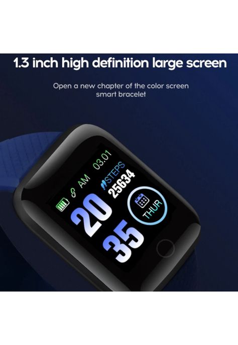 Smartwatch Touch Deportivo Multi Funciones Deportivas Rojo-4