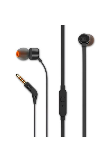 Audífonos JBL T110 Negro con Manos Libre Tecnología Hi Bass-0