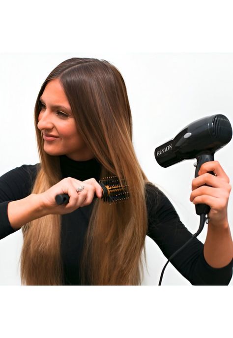 Secador de Cabello para Viajes Revlon DR5260 Negro ionizado-1