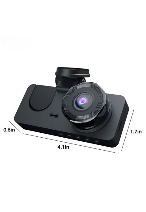 Dashcam FHD Con Visión Nocturna Dual Cámara - DVR Automotriz-4