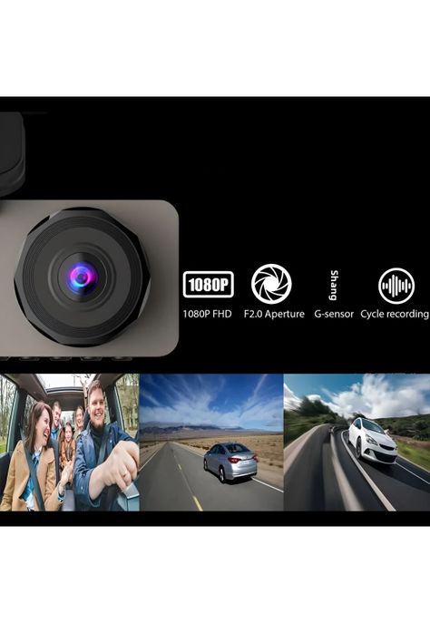 Dashcam FHD Con Visión Nocturna Dual Cámara - DVR Automotriz-9