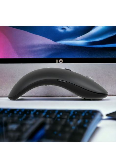 Mouse Ergonomico Inalámbrico Bluetooth + Nano USB 2.4G MB634-3