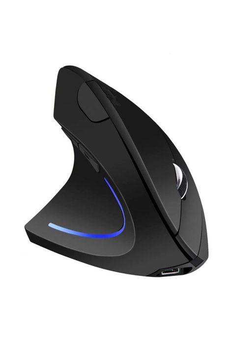 Mouse Vertical Inalámbrico Ergonómico Recargable 2.4 Ghz Pro-9