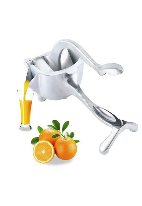 Exprimidor Manual Metalico Para Frutas Multiuso-0