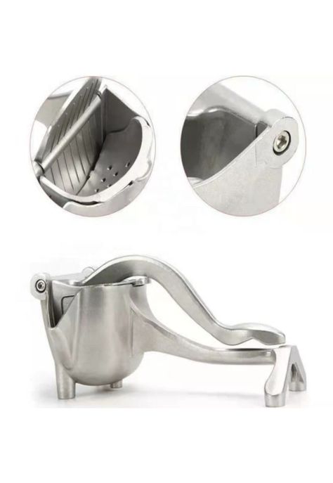 Exprimidor Manual Metalico Para Frutas Multiuso-7