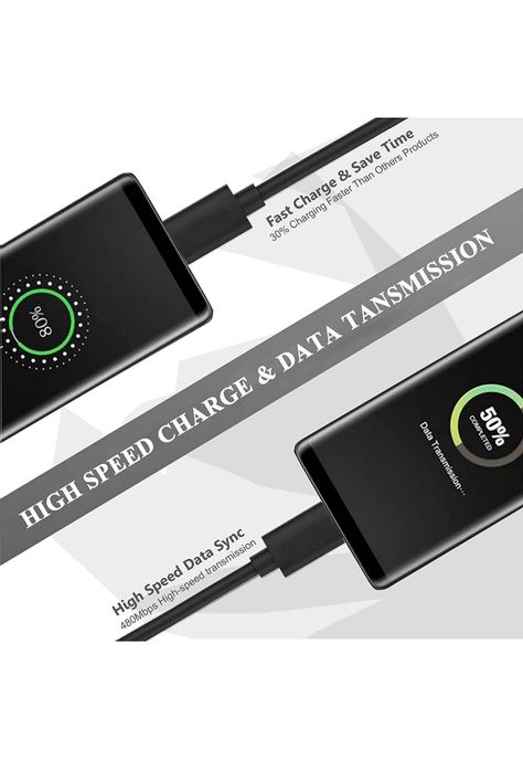 Cable De Datos Micro USB de Carga Rápida 2.5M 2A High Speed-8