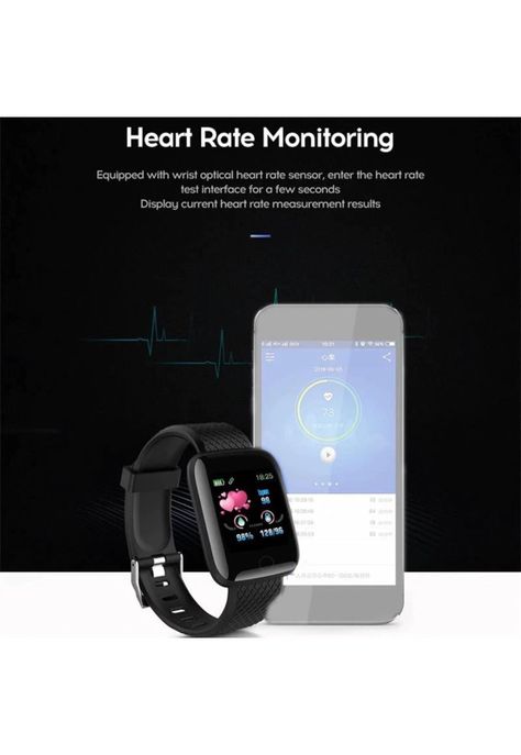 Smartwatch Touch Deportivo Multi Funciones Deportivas Azul-6